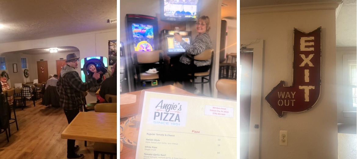 Angie's Pizza Menu