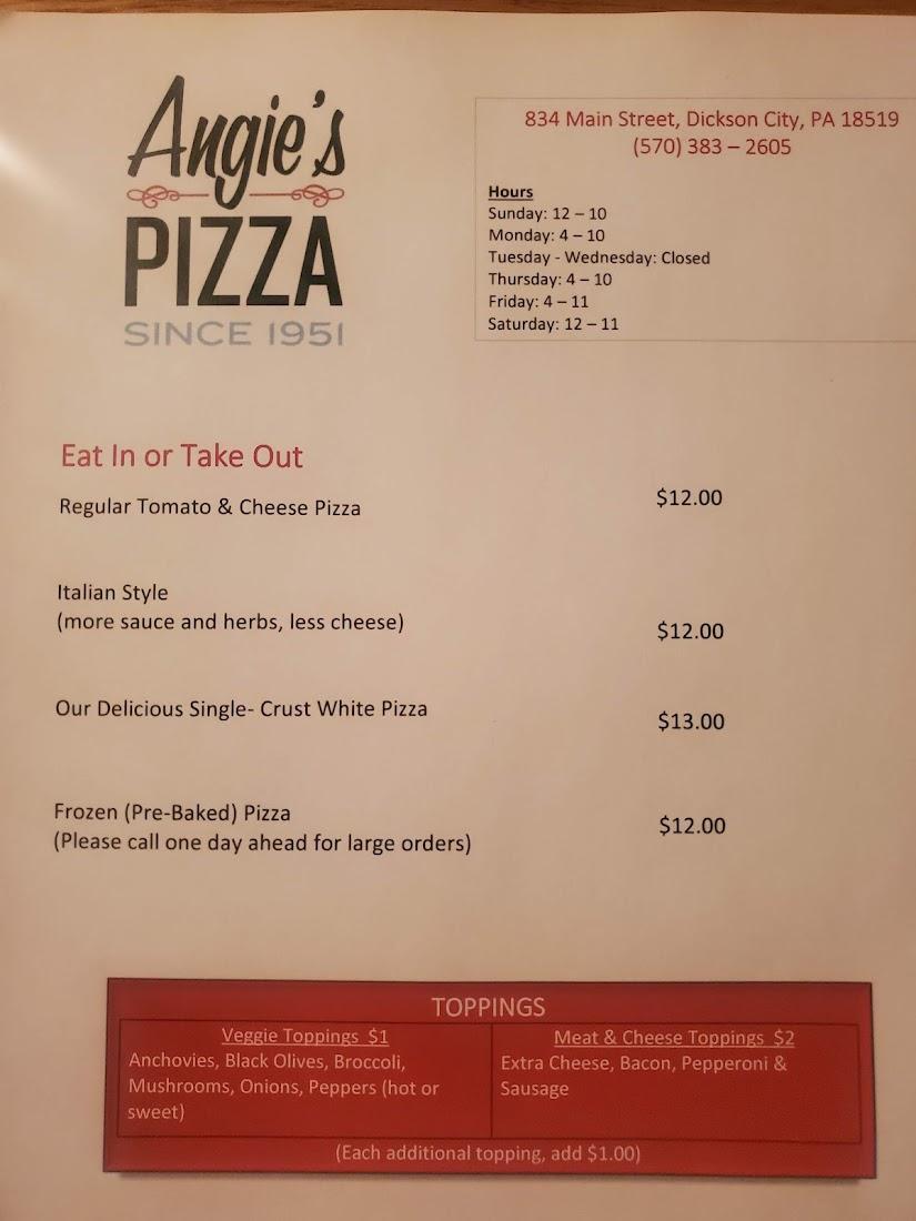 Angie's Pizza